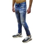 DSQUARED2 MEN LIGHT CLEAN WASH SKATER JEANS - Image 2