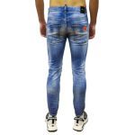 DSQUARED2 MEN LIGHT CLEAN WASH SKATER JEANS - Image 3