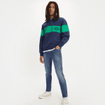 LEVI'S® MEN 511™ SLIM FIT FLEX JEANS MEDIUM INDIGO WORN IN BLUE