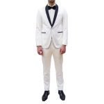 KARL LAGERFELD ΜΑΝ SUIT FUN WHITE