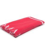 EMPORIO ARMANI BEACH TOWEL CORAL WHITE 170X100 - Image 3