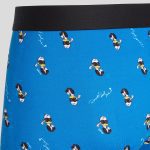 KARL LAGERFELD  DISNEY x KARL LAGERFELD TRUNKS – 3 PACK BLACK/RED/DONALD ALL-OVER PRINT BLUE - Image 4
