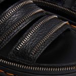 DR MARTENS WOMEN CLARISSA II HARDWARE PLATFORM STRAP SANDALS BLACK - Image 2