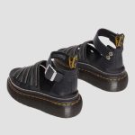 DR MARTENS WOMEN CLARISSA II HARDWARE PLATFORM STRAP SANDALS BLACK - Image 5