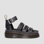 DR MARTENS WOMEN CLARISSA II HARDWARE PLATFORM STRAP SANDALS BLACK - Image 6