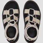 DR MARTENS NARTILLA LACE UP HYDRO LEATHER SANDALS BEIGE - Image 8