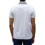 EMPORIO ARMANI MEN COTTON POLO SHIRT WHITE - Image 3
