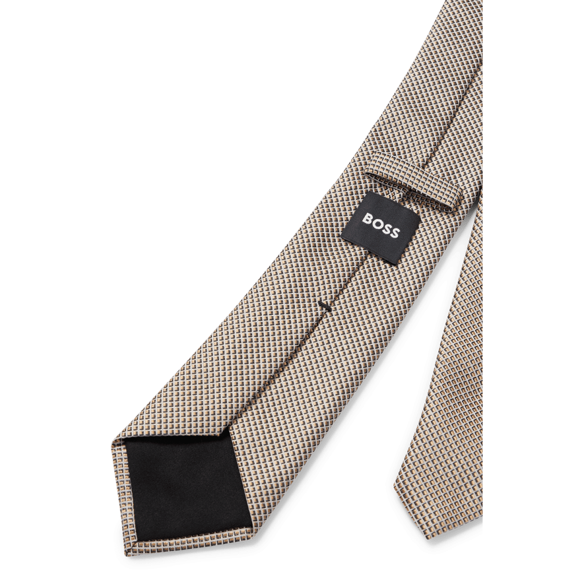 BOSS MEN H TIE 7.5CM 223 BEIGE - Image 5