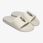 POLO RALPH LAUREN MEN SIGNATURE POLO BEAR SLIDE WHITE