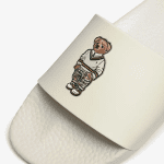 POLO RALPH LAUREN MEN SIGNATURE POLO BEAR SLIDE WHITE - Image 2