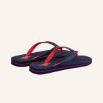 POLO RALPH LAUREN BEACH SANDAL NAVY RED - Image 2