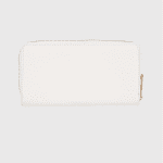 TOMMY HILFIGER WOMEN LARGE ZIP-AROUND ROPE EMBOSSED WALLET WEATHERED WHITE - Image 3