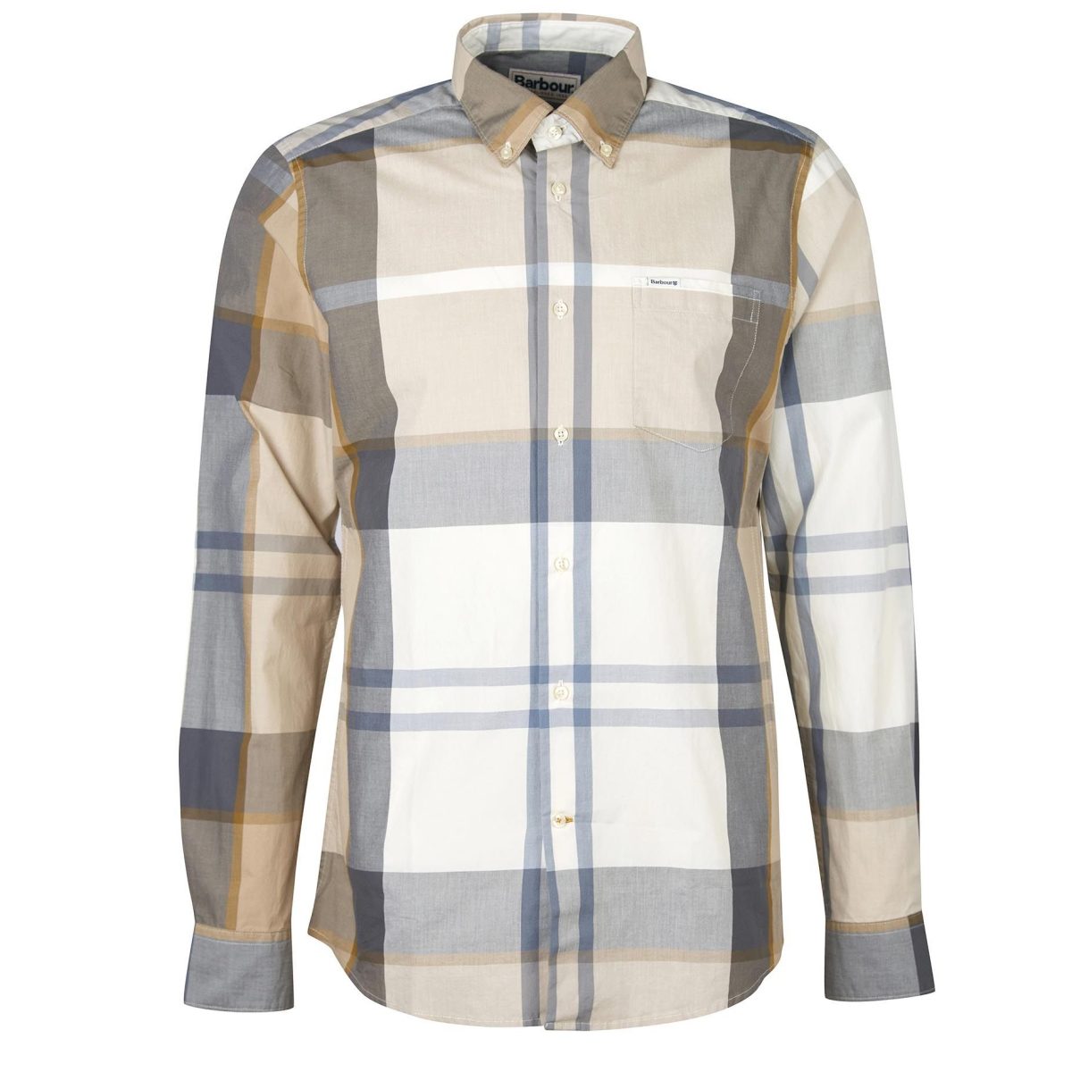 BARBOUR MEN HARRIS TAILORED SHIRT AMBLE SAND TARTAN - Image 7