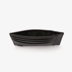 LACOSTE MEN’S CHANTACO CALFSKIN LEATHER CARD HOLDER BLACK - Image 3