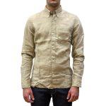 TIMBERLAND MEN'S LINEN SHIRT HUMUS