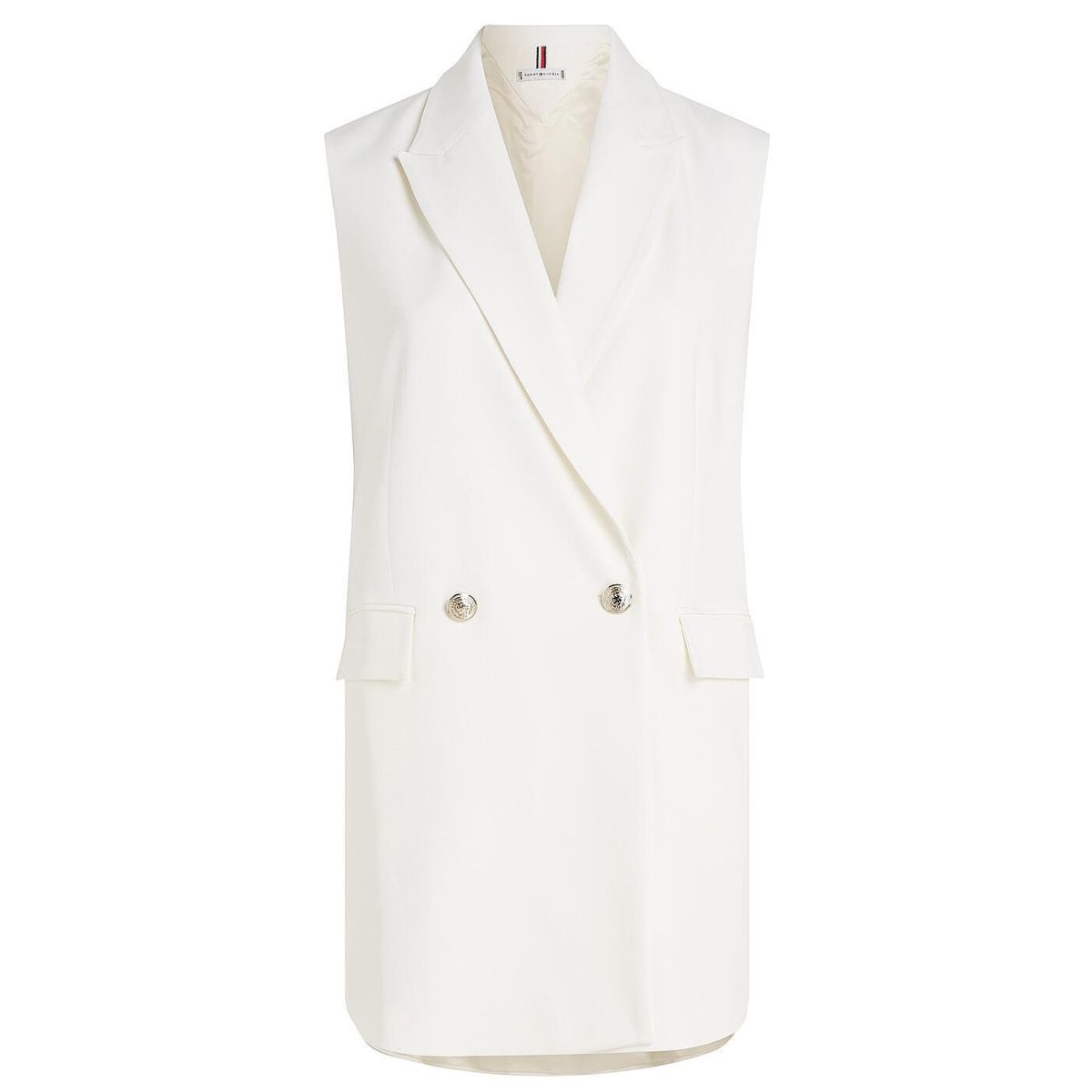 TOMMY HILFIGER WOMAN GILET ECRU - Image 5