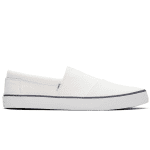 TOMS MENS FENIX SLIP ON ESPADRILLE WHITE - Image 2