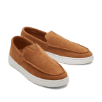TOMS MENS LITE LOAFER SUEDE DRESS CASUAL SLIP ON SHOE BROWN SUGAR
