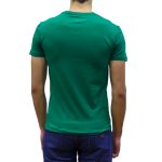 POLO RALPH LAUREN MAN CUSTOM SLIM FIT JERSEY CREWNECK T-SHIRT GREEN - Image 3