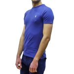 POLO RALPH LAUREN MAN CUSTOM SLIM FIT JERSEY CREWNECK T-SHIRT OLD ROYAL - Image 2