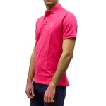 POLO RALPH LAUREN MEN  SLIM FIT MESH POLO SHIRT HOT PINK - Image 2