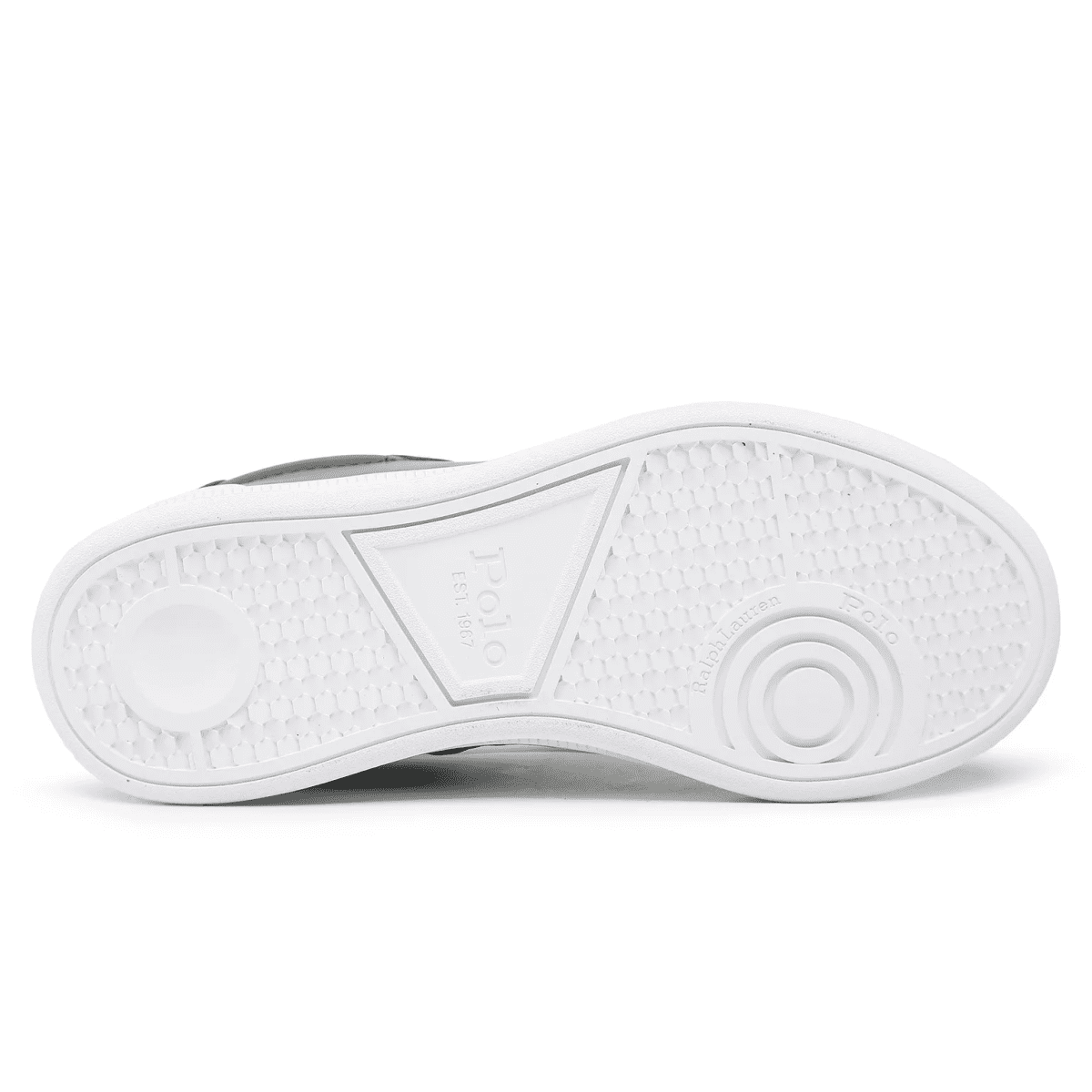 POLO RALPH LAUREN HERITAGE COURT LEATHER SNEAKER NAVY - Image 4