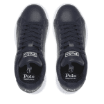 POLO RALPH LAUREN HERITAGE COURT LEATHER SNEAKER NAVY - Image 5