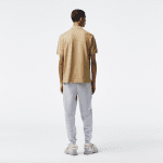 LACOSTE L1212 POLO CLASSIC FIT IN PETIT PIQUE BEIGE - Image 3