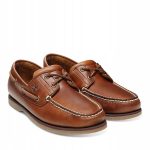 TIMBERLAND MANS CLASSIC BOAT EYE MED BROWN FULL GRAIN