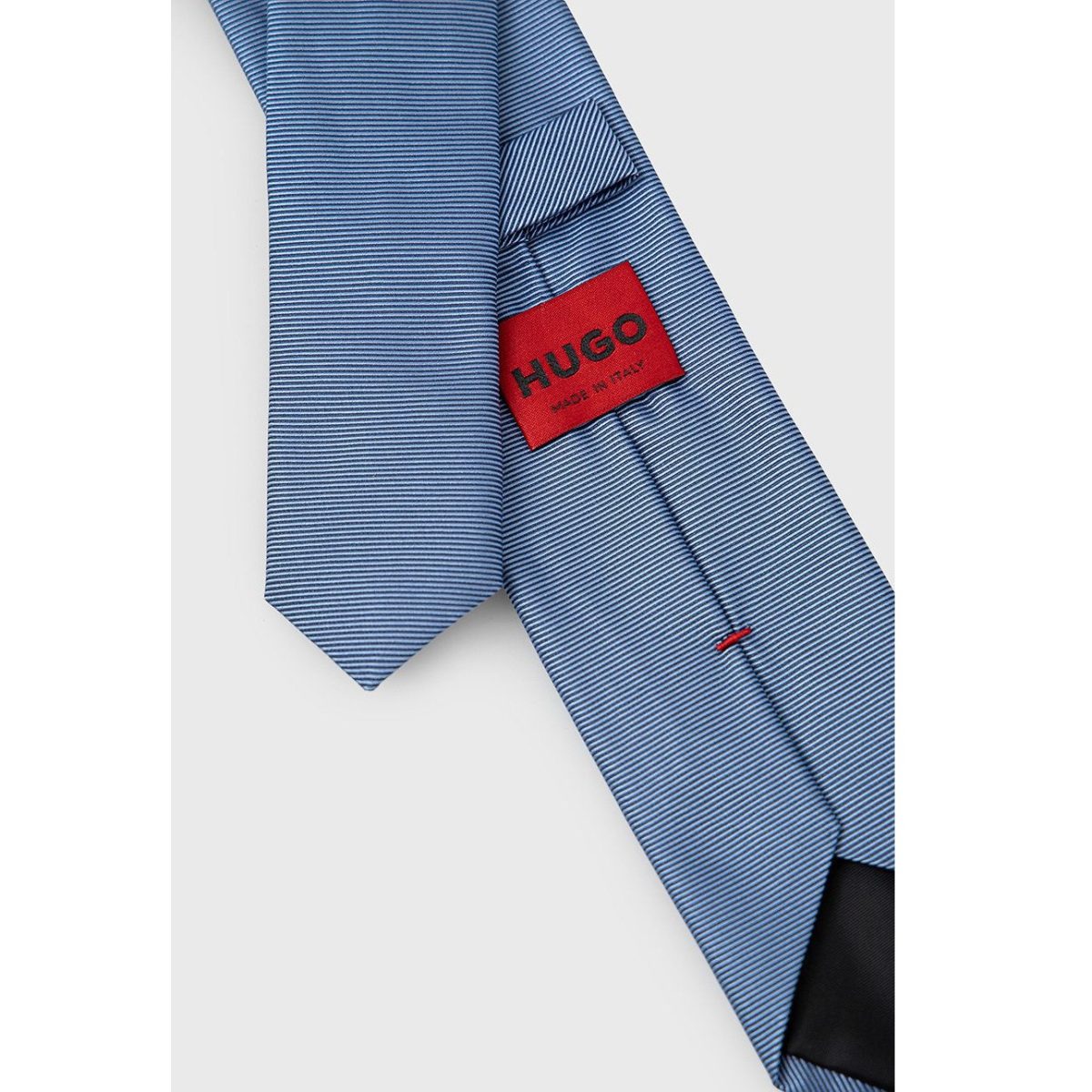 HUGO MEN TIE 6CM LIGHT BLUE - Image 2