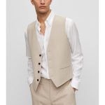 HUGO MEN'S HENRY/GETLIN232V1X SUIT BEIGE - Image 3
