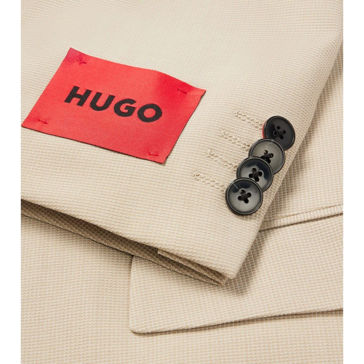 HUGO MEN'S HENRY/GETLIN232V1X SUIT BEIGE - Image 5