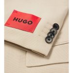 HUGO MEN'S HENRY/GETLIN232V1X SUIT BEIGE - Image 5