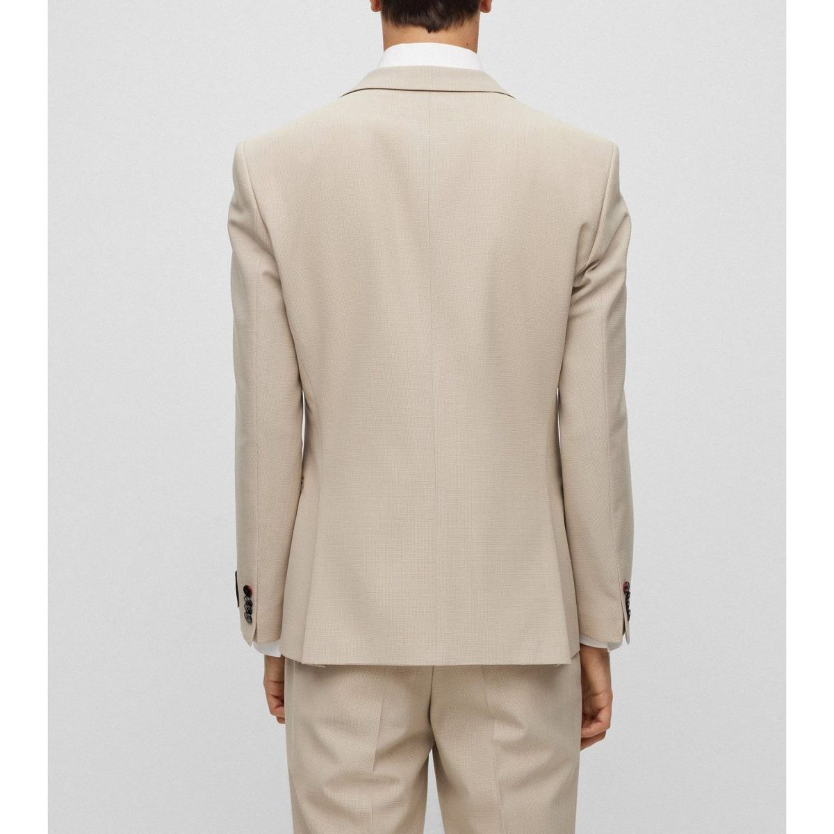 HUGO MEN'S HENRY/GETLIN232V1X SUIT BEIGE - Image 8
