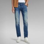 G-STAR 3301 MEN SLIM FIT ELTO SUPERSTRETCH JEANS VINTAGE MEDIUM AGED