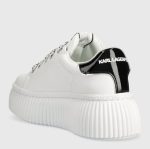 KARL LAGERFELD KREEPER LO KARL NFT PENDANT WOMAN SNEAKERS WHITE LTHR - Image 3