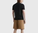 TOMMY HILFIGER MEN CORE TOMMY LOGO SHORT SLEEVE T-SHIRT JET BLACK - Image 4