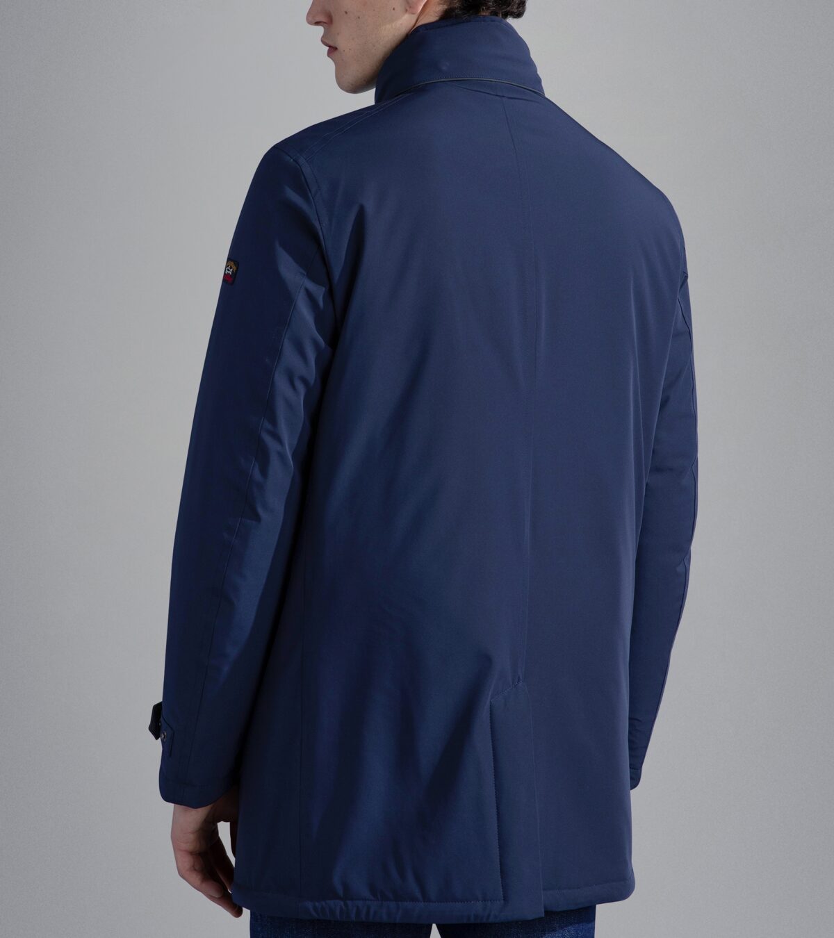 PAUL&SHARK RE 4X4 STRETCH SAVE THE SEA CARCOAT BLUE - Image 3