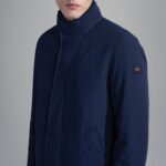 PAUL&SHARK RE 4X4 STRETCH SAVE THE SEA CARCOAT BLUE - Image 4
