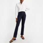 LEVI’S® 725 JEANS WOMAN HIGH RISE BOOTCUT BLUE WAVE RINSE