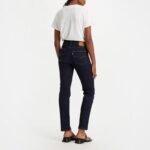 LEVI’S® 724 JEANS WOMAN HIGH RISE STRAIGHT BLUE WAVE RINSE - Image 3