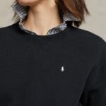 POLO RALPH LAUREN WOMAN LONG SLEEVE SWEATSHIRT BLACK - Image 2