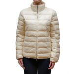 POLO RALPH LAUREN WOMAN PACKABLE QUILTED JACKET BEIGE