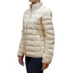 POLO RALPH LAUREN WOMAN PACKABLE QUILTED JACKET BEIGE - Image 2
