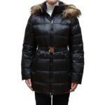 POLO RALPH LAUREN WOMAN PACKABLE QUILTED TAFFETA DOWN JACKET BLACK