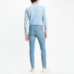 LEVI’S® MEN 512™ SLIM TAPER JEANS PELICAN RUST BLUE - Image 3