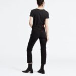 LEVI’S® 501 JEANS WOMAN HIGH RISE CROP BLACK SPROUT - Image 2