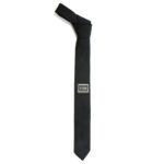 HUGO MEN TIE 6CM BLACK - Image 3
