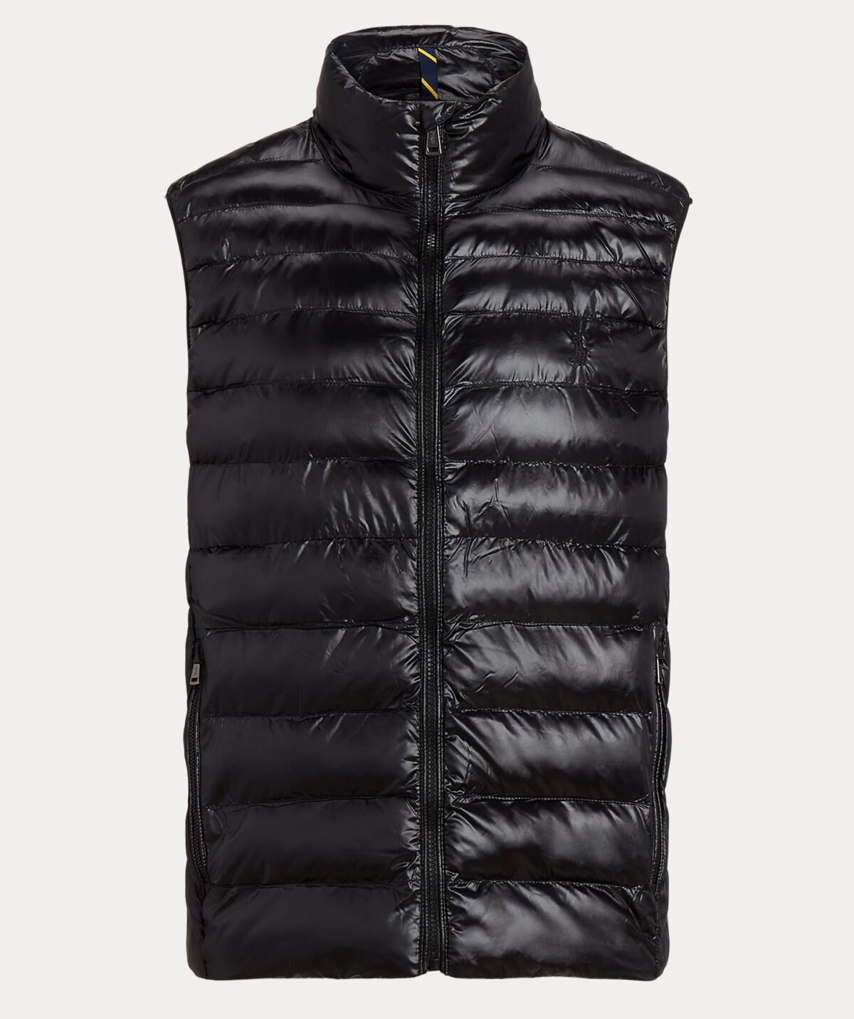 POLO RALPH LAUREN MEN TERRA VEST PACKABLE BOMBER JACKET GLOSSY POLO BLACK - Image 6
