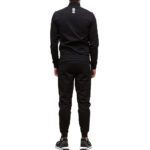 EMPORIO ARMANI MAN EA7 CORE IDENTITY COTTON TRACKSUIT WITH LOGO BLACK - Image 3